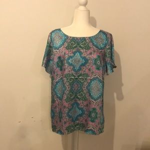 Ladies Talbots Blouse Size Large